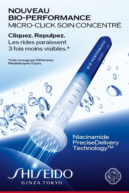 Bio-Performance Micro-Click Soin Concentré SHISEIDO - incenza